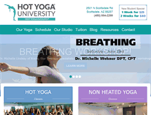 Tablet Screenshot of hotyogau.com